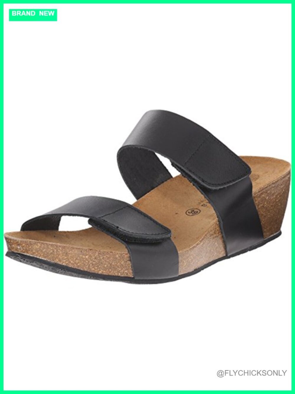 Eric Michael Womens Liat Sandals Slip On Open Toe Casual